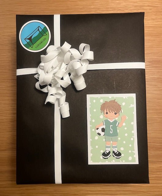 Anledningskort, fodbolddreng - 1 stk. - Lukaki.dkAnledningskort, fodbolddreng - 1 stk.