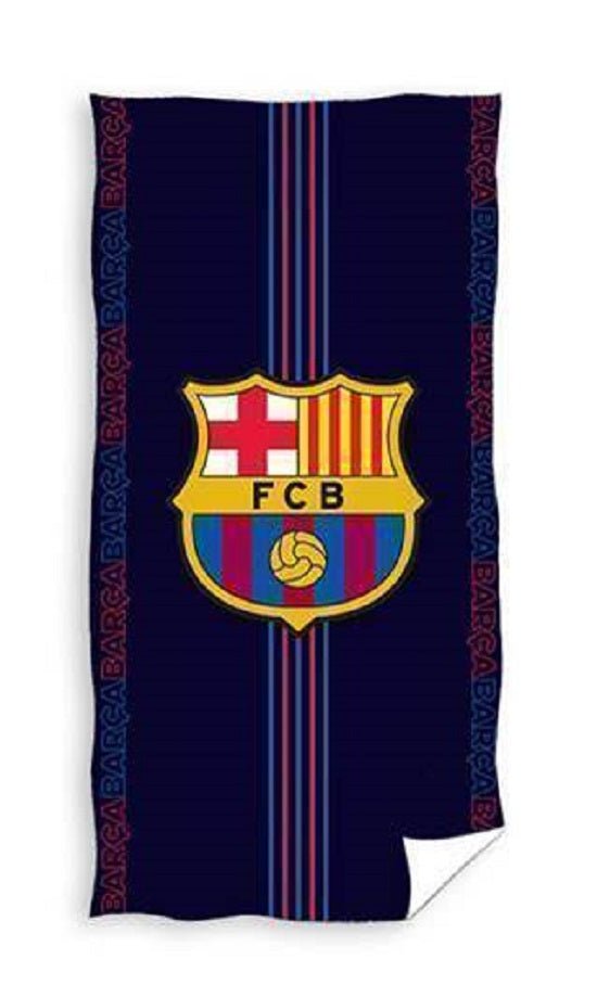 FC Barcelona badehåndklæde - 100% bomuld - 70x140 cm - Lukaki.dk
