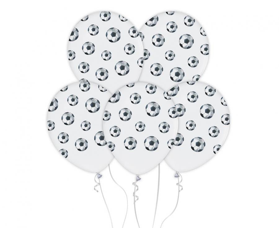 Fodbold Balloner – 5 stk. - Lukaki.dkFodbold Balloner – 5 stk.