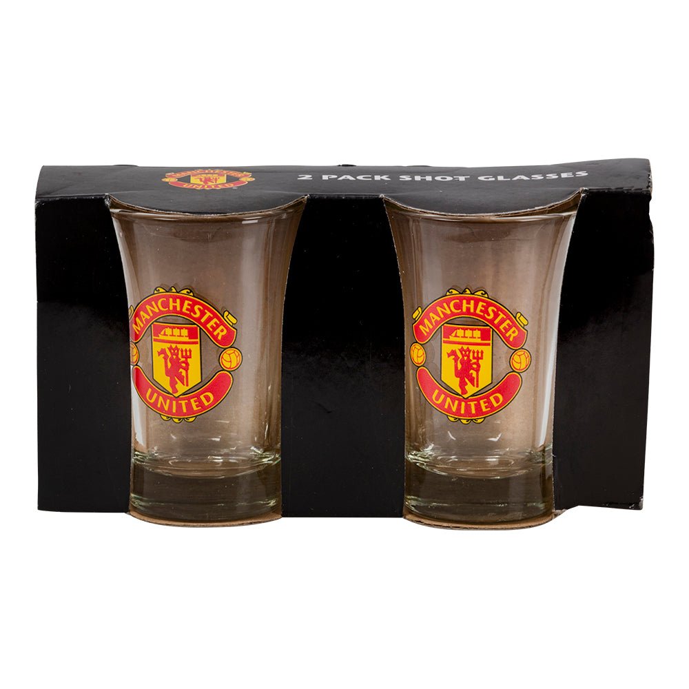 Shotglas Manchester United - 2 stk. - Lukaki.dk