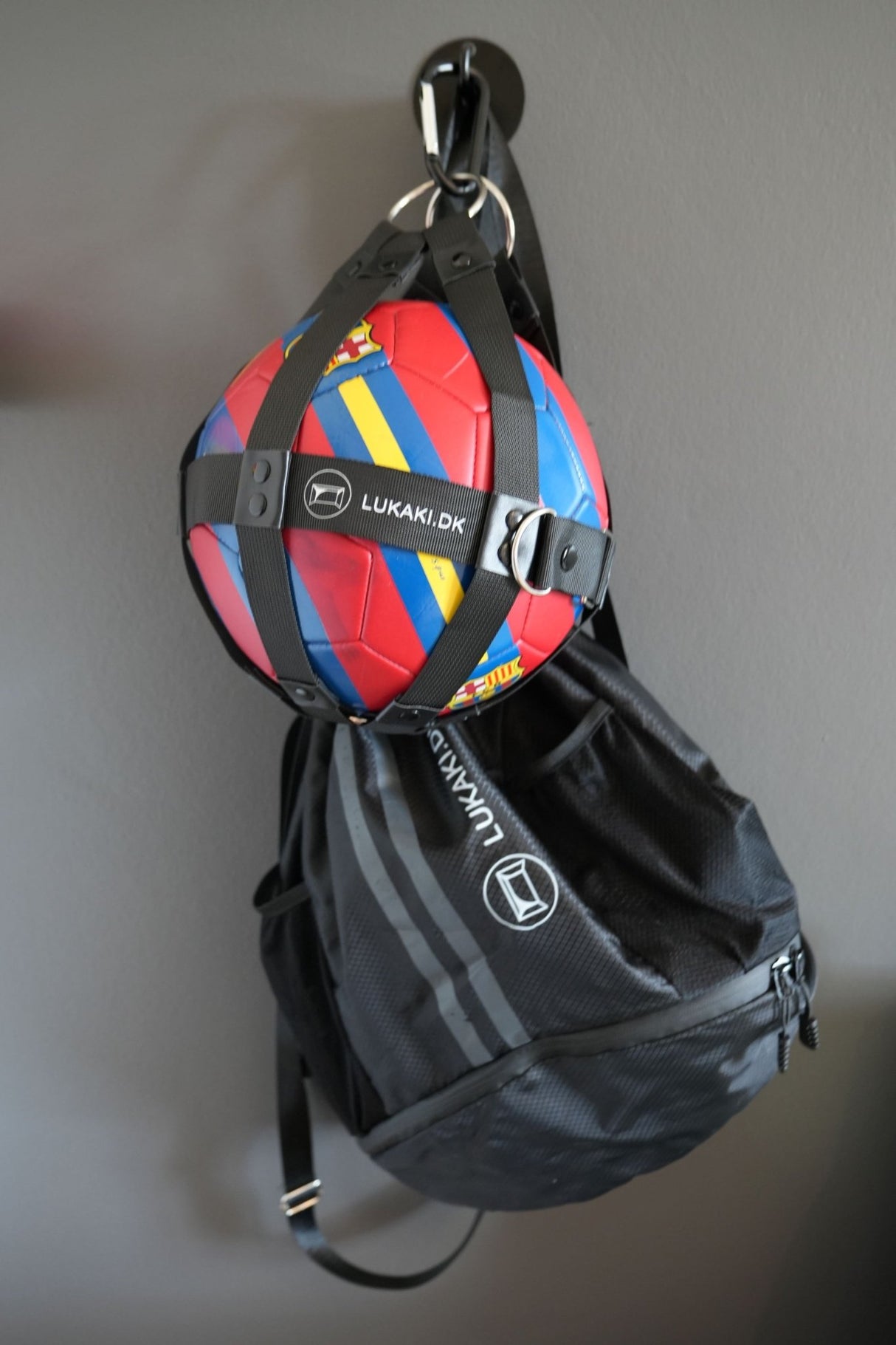 Sportsrygsæk - Sort - Lukaki.dk