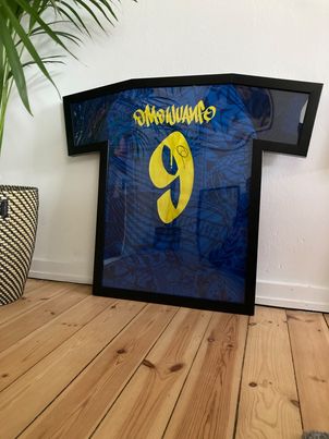 UMBRA T-shirt ramme med Brøndby IF fodboldtrøje indrammet
