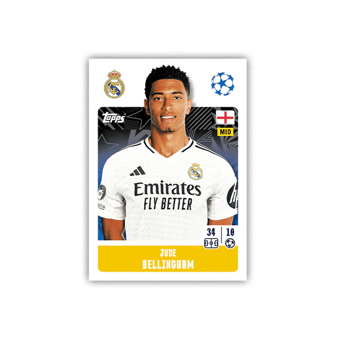 Topps Champions League Stickers 2024/25 - Booster Pack - Lukaki.dkTopps Champions League Stickers 2024/25 - Booster Pack