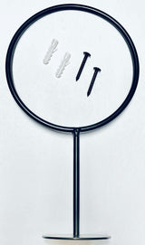 Boldholder til væg - sort stål (Inkl. sorte skruer) - Lukaki.dkBoldholder til væg - sort stål (Inkl. sorte skruer)