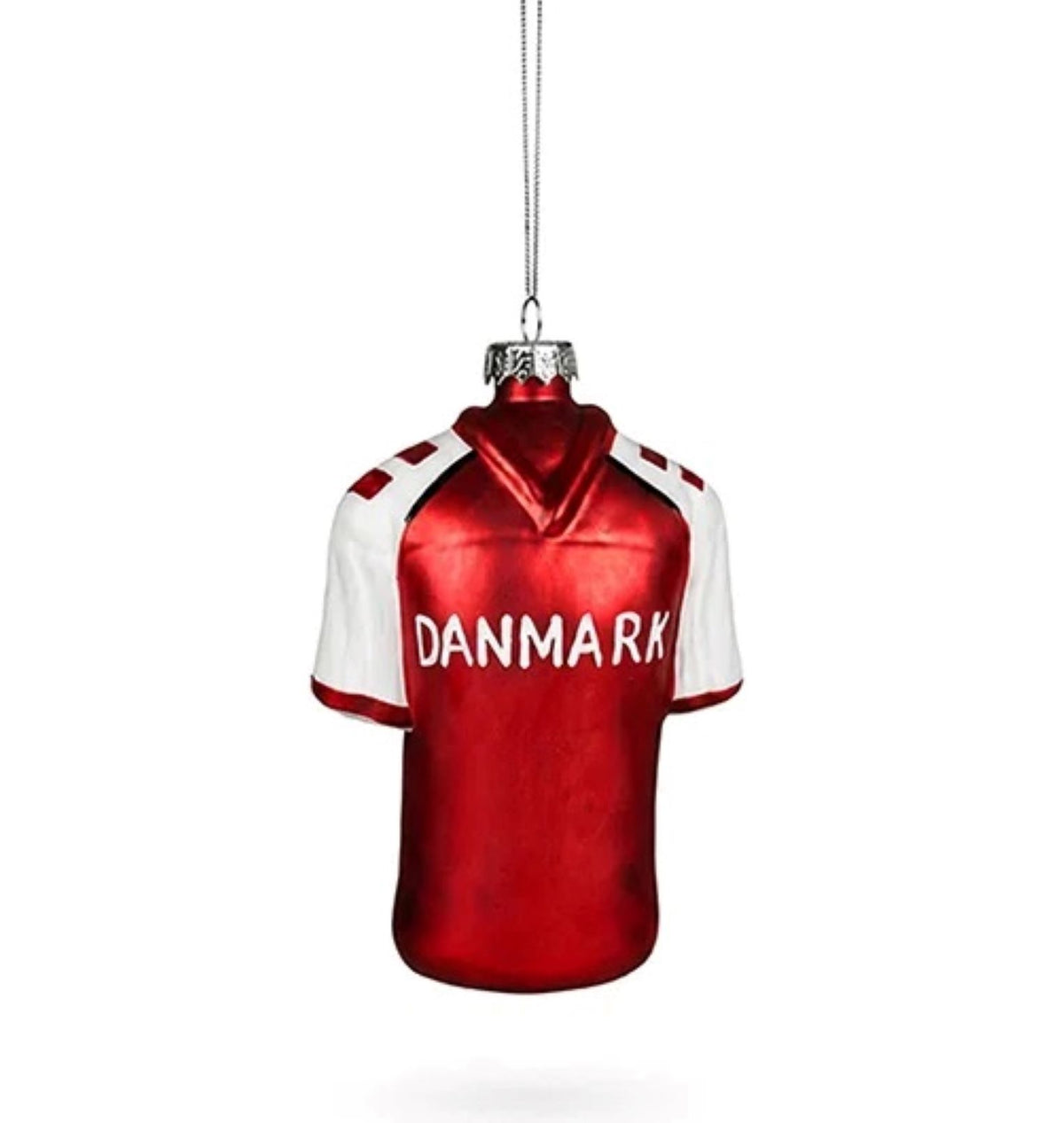 Fußball-T-Shirt Weihnachtsanhänger – 12 cm