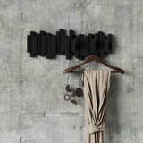 Umbra Sticks Knagerække – Sort, 5 Knager