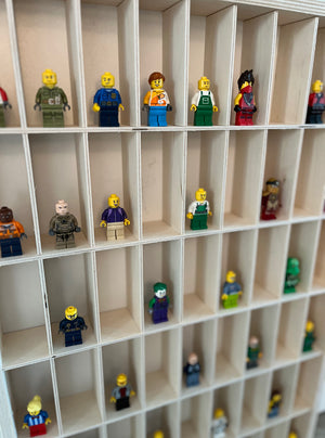 Setbox mit 54 Fächern für Spielzeugautos und Kleinteile