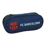 FC Barcelona Federmäppchen Blau 23 cm mit 2 Fächern