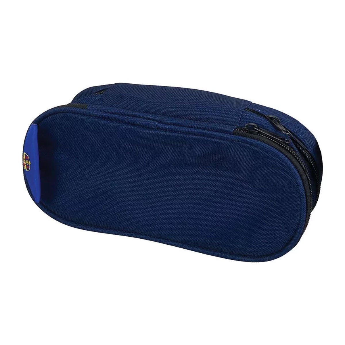 FC Barcelona Federmäppchen Blau 23 cm mit 2 Fächern