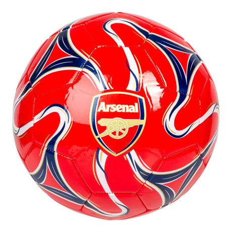 Arsenal Fußball und Ballhalter für die Wand (inkl. schwarzer Schrauben)