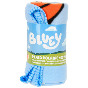 Bluey Fleece Tæppe til Børn – 100x150 cm - Lukaki.dkBluey Fleece Tæppe til Børn – 100x150 cm