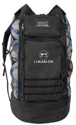 Boldsæk 18–20 bolde – Rygsæk med skulderstropper, ekstra rum & karabinhage - Lukaki.dkBoldsæk 18–20 bolde – Rygsæk med skulderstropper, ekstra rum & karabinhage