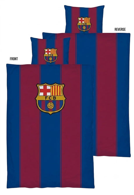 FC Barcelona sengetøj - 100% Bomuld - 140x200 cm. - Lukaki.dk