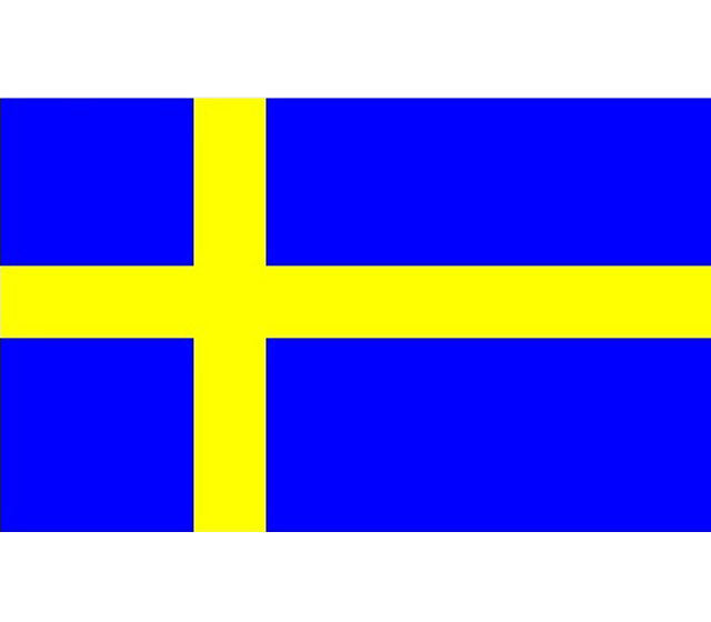 Schwedische Flagge - 90x150 cm.