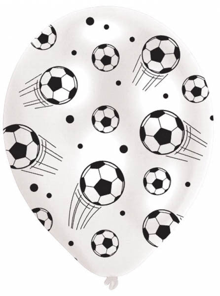 Fodbold Balloner – 6 stk. - Lukaki.dk