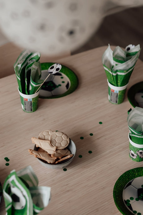 Fodbold konfetti - grøn - Lukaki.dkFodbold konfetti - grøn