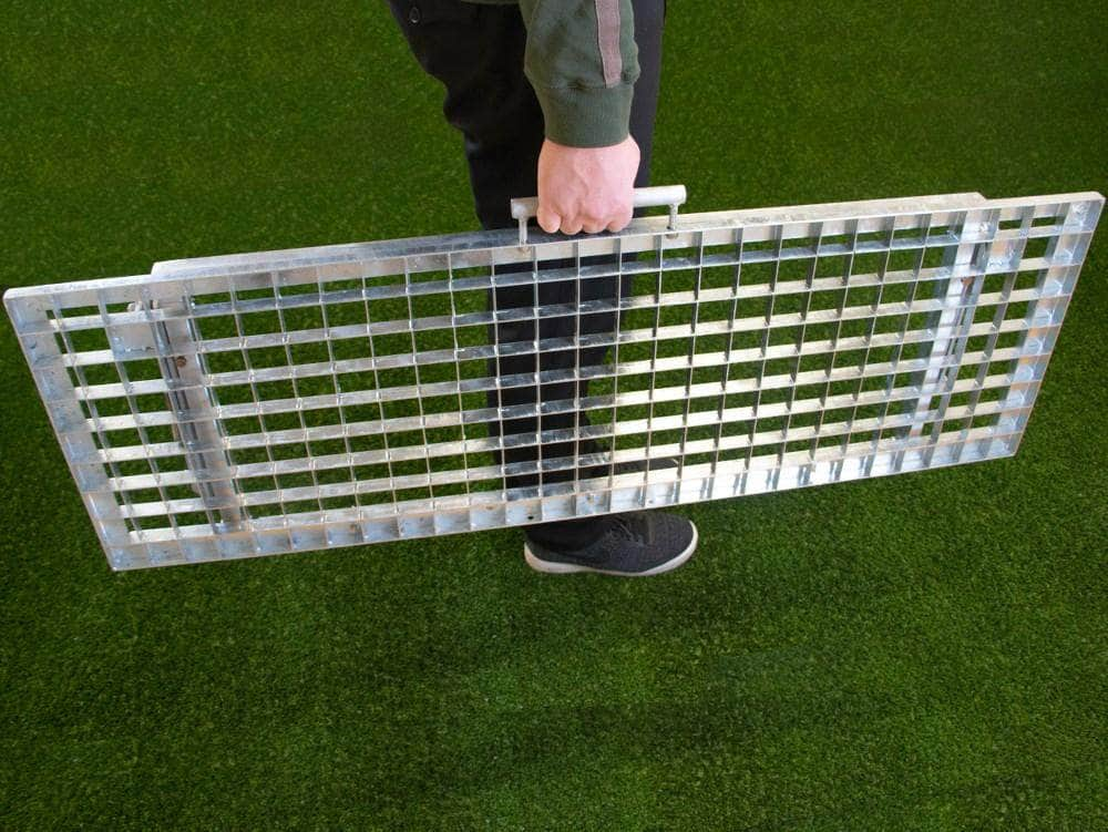 Fodbold rebounder i stål - Lukaki.dkFodbold rebounder i stål