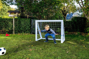 Homegoal Micro fodboldmål hvid - 125 x 100 cm - Lukaki.dkHomegoal Micro fodboldmål hvid - 125 x 100 cm