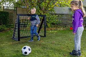 Homegoal Micro fodboldmål sort - 125 x 100 cm - Lukaki.dkHomegoal Micro fodboldmål sort - 125 x 100 cm