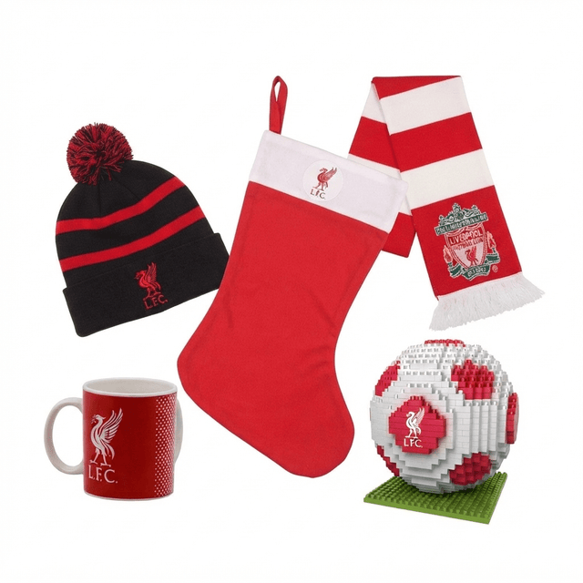 Liverpool FC Adventsgavepakke – 4 Gaver + Liverpool FC Julesok - Lukaki.dk