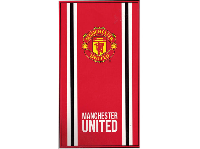 Manchester United badehåndklæde - 75x150 cm - Lukaki.dkManchester United badehåndklæde - 75x150 cm