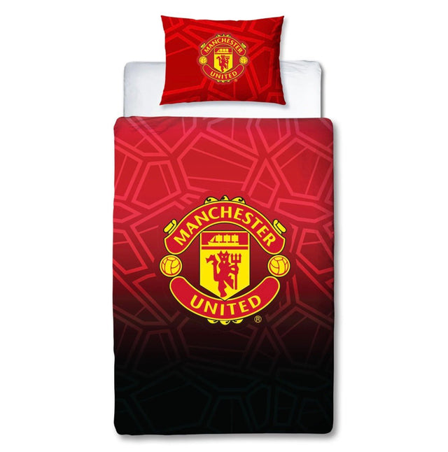 Manchester United sengetøj - 100% Bomuld - 140x200 cm - Lukaki.dk
