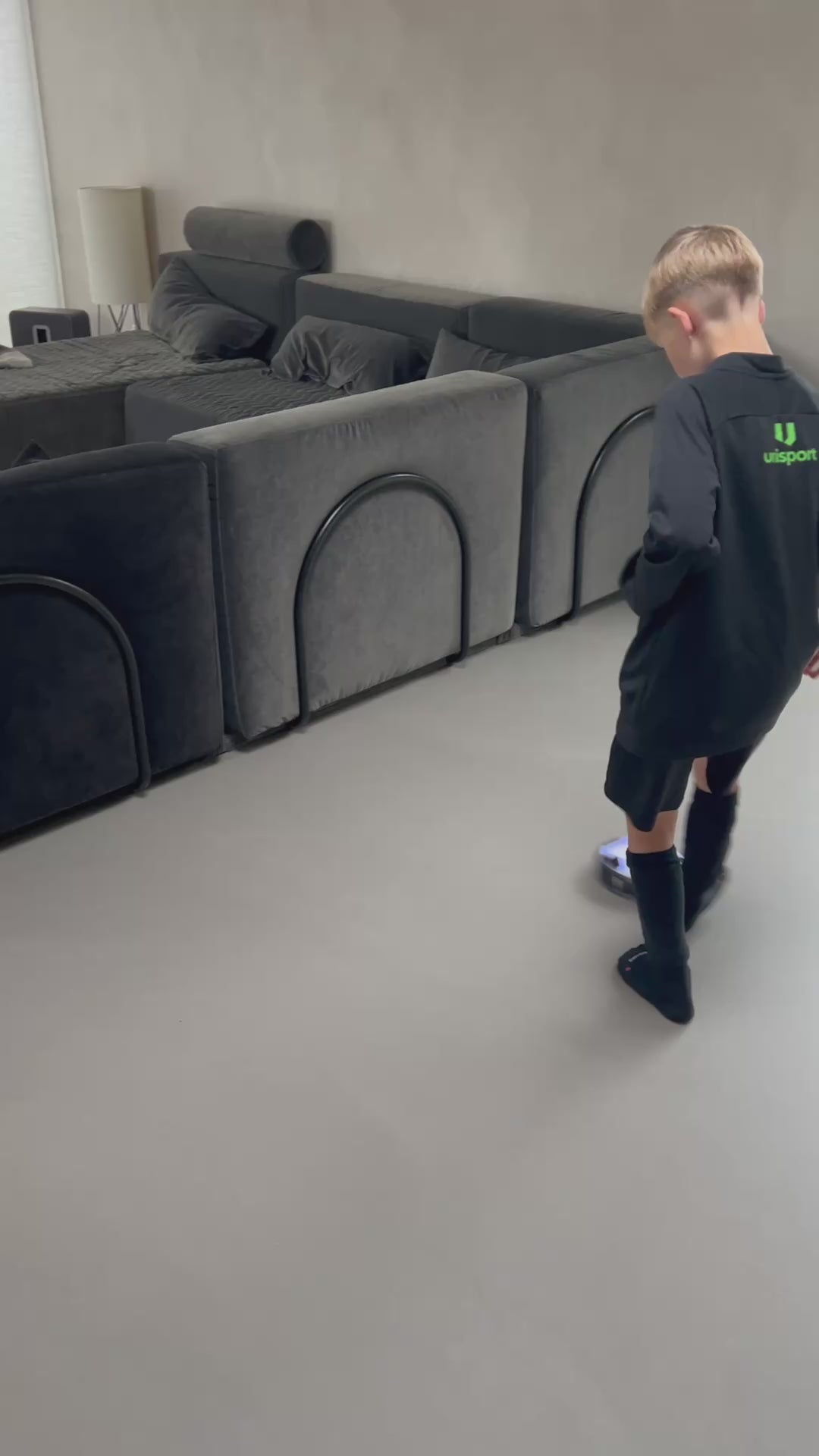 Schwebender Fußball mit LED-Lichteffekt (Hover Ball)