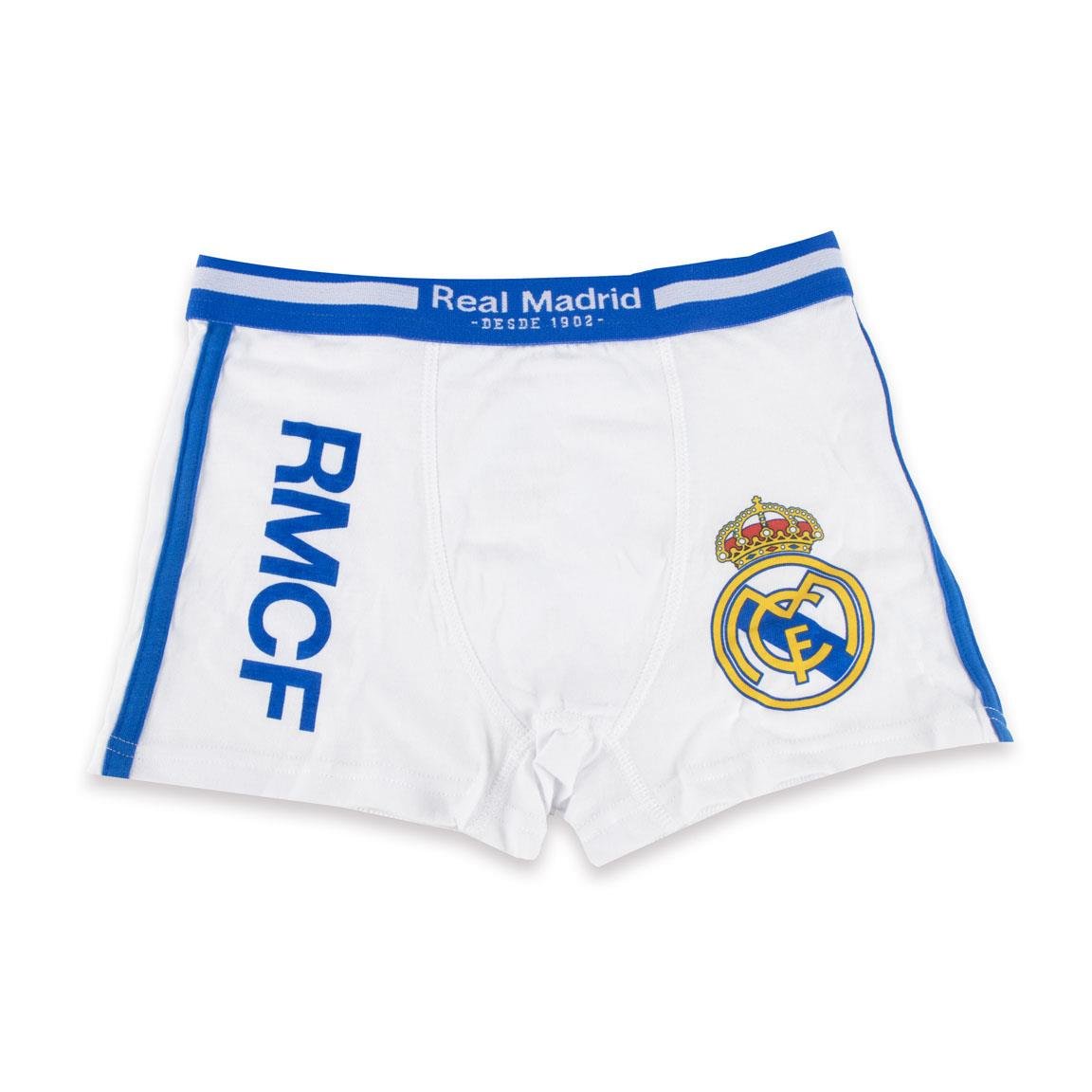Real Madrid Boxershorts til Børn, grå/hvid – 2 stk. - Lukaki.dkReal Madrid Boxershorts til Børn, grå/hvid – 2 stk.