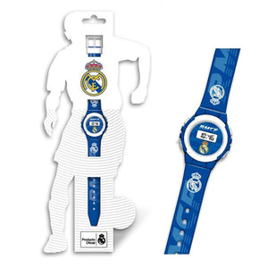Real Madrid digitalt armbåndsur - blå - Lukaki.dk