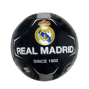 Real Madrid Fodbold (sort) og boldholder til væg (inkl. sorte skruer) - Lukaki.dk