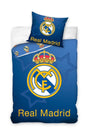 Real Madrid sengetøj i 140x200 cm med vendbart design i bomuld