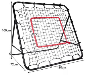 Fußball-Rebounder 120 x 120 cm.