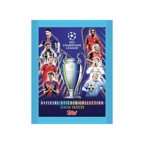 Topps Champions League Stickers 2024/25 - Booster Pack - Lukaki.dkTopps Champions League Stickers 2024/25 - Booster Pack