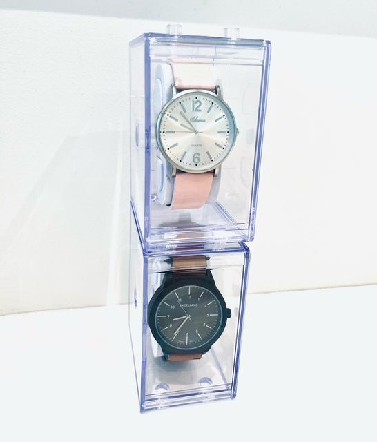 Ur boks til opbevaring - klar plast - Lukaki.dkUr boks til opbevaring - klar plast