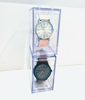 Ur boks til opbevaring - klar plast - Lukaki.dkUr boks til opbevaring - klar plast
