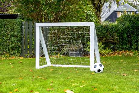 Homegoal Micro fodboldmål hvid - 125 x 100 cm